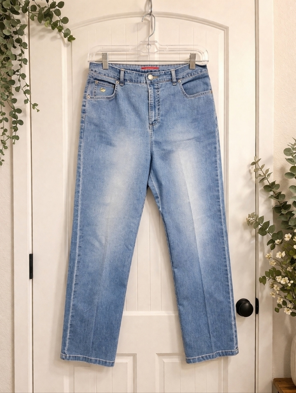 Vintage 90s Gloria Vanderbilt Mom Jeans 12P High Rise Classic Denim